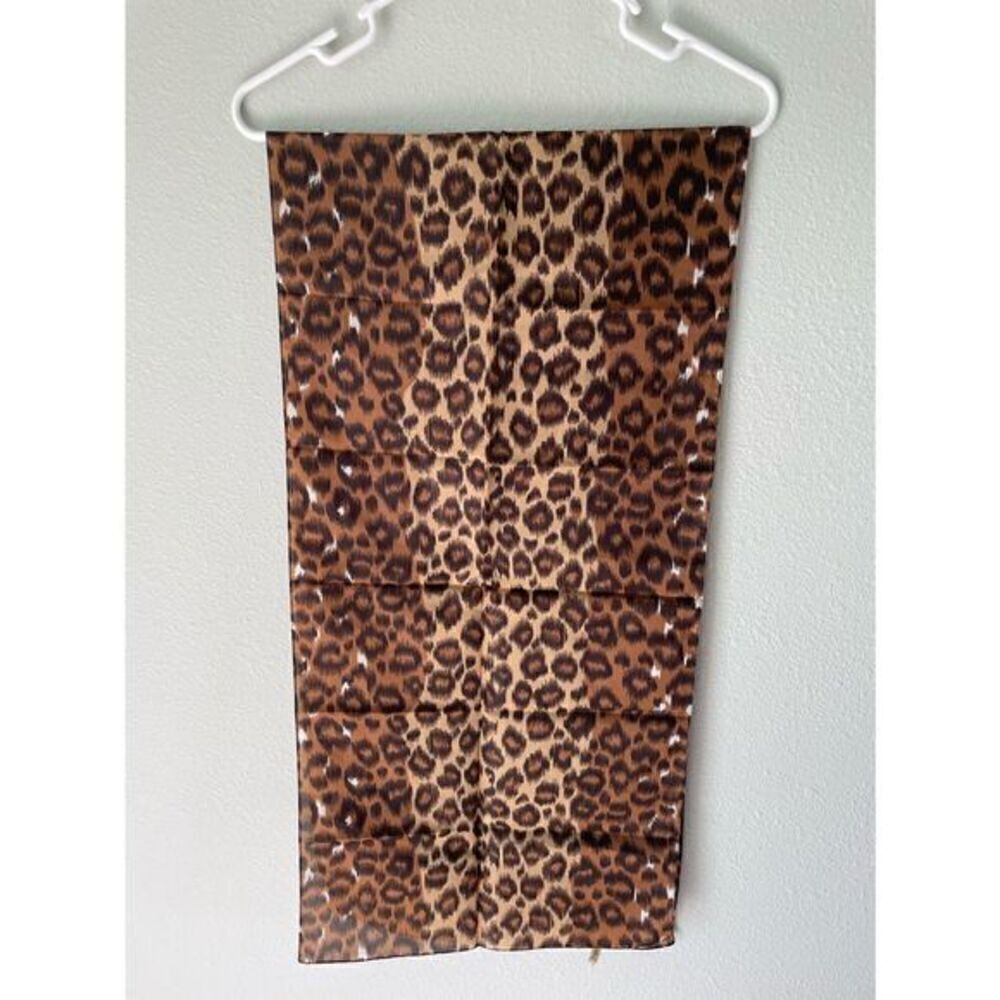 Avon Vintage Leopard Print Scarf